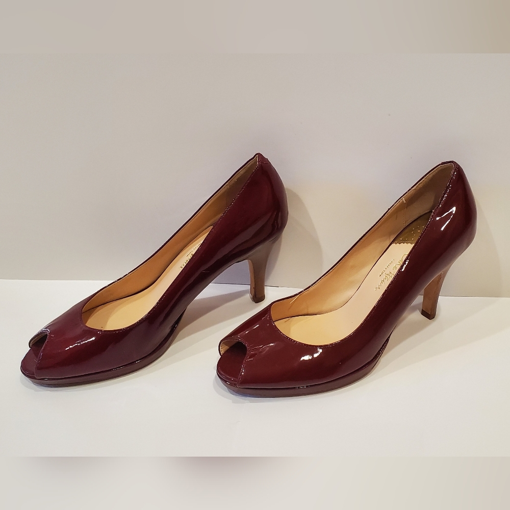 Cole Haan Nike Air peeptoe pumps